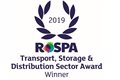 Palletline Crowned with RoSPA Transport, Storage and Distribution Best in Sector Award 