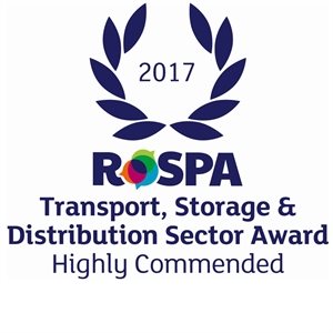 Highly Commended in the Transport, Storage & Distribution Industry Sector